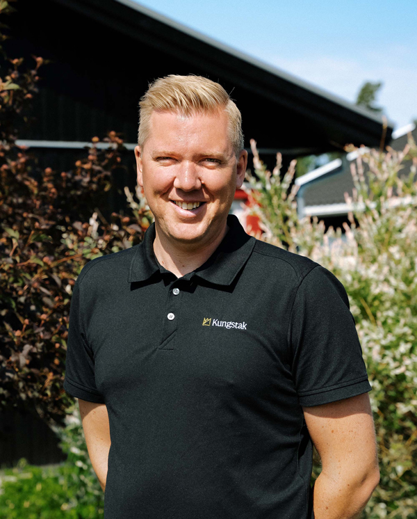 Jesper är områdesansvarig för solceller i Borås.
