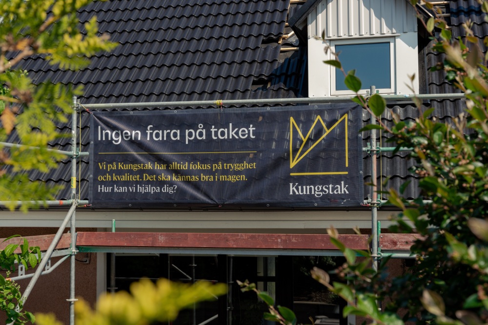 Kungstak utför takunderhåll och takservice