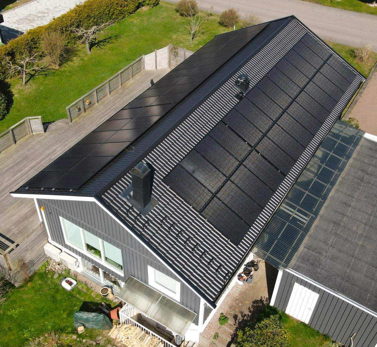 Vi har hjälpt många kunder med installation av solceller.